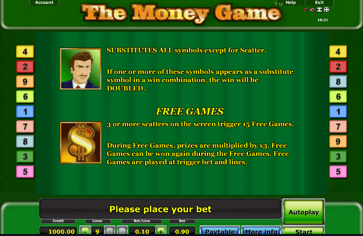 без регистрацииденежная игра игровой автомат играть бесплатно