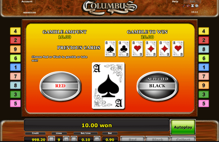 игровой автомат columbus играть бесплатно онлайн